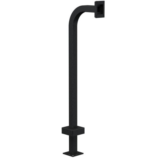 48" Steel Gooseneck Pedestal - Aiphone IX-BA - 22PE1-AIPH-05-CRS