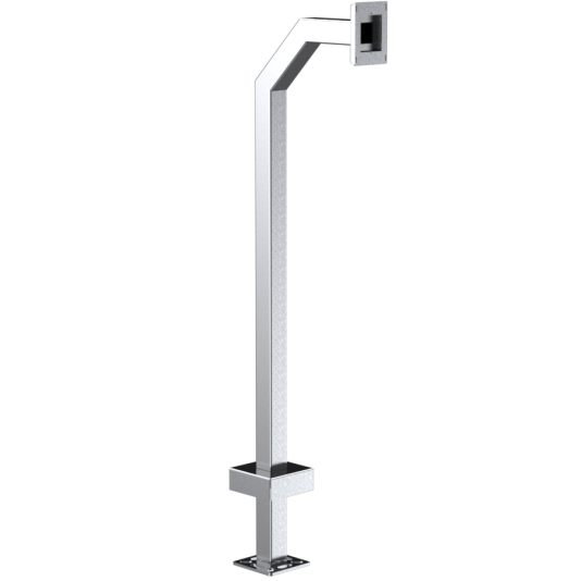 48" Steel Gooseneck Pedestal - Aiphone IX-DA - 22PE1-AIPH-06-304