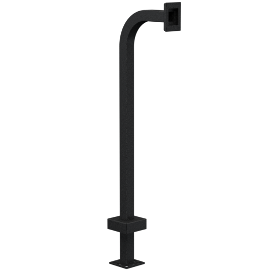 48" Steel Gooseneck Pedestal - Aiphone JO-DA - 22PE1-AIPH-11-CRS
