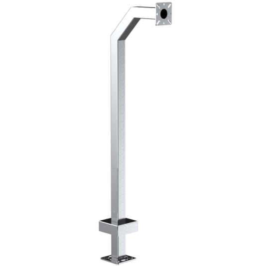 48" Stainless Gooseneck Pedestal - 22PE1-EBMU-02-304 