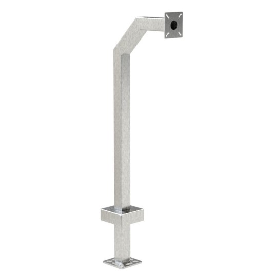 42" Stainless Steel Gooseneck Pedestal for Linear AE-100 (Brushed Stainless)  