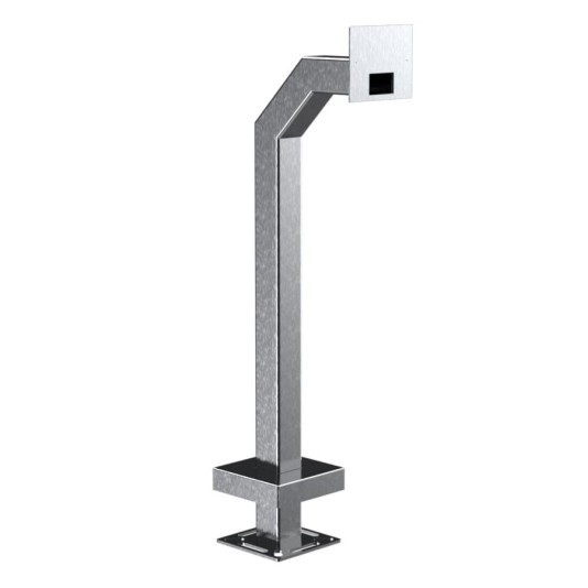 42" Stainless Steel Gooseneck Pedestal for 2N IP Indoor Touch 2.0 (Brushed Stainless) 