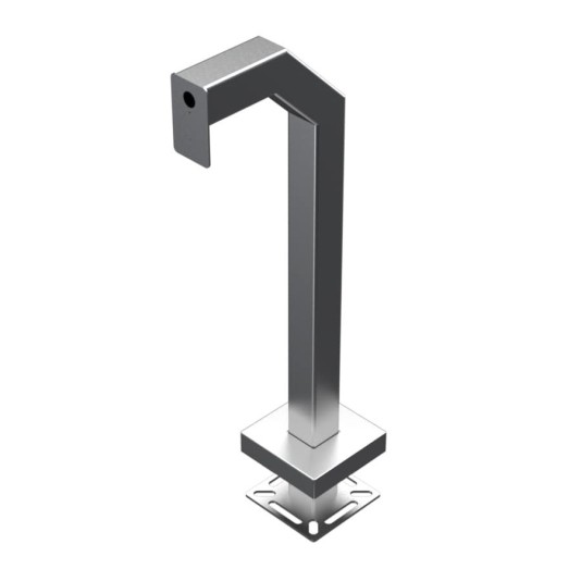 42" Stainless Steel Gooseneck Pedestal for 2N IP Access Unit M (Brushed Stainless) 