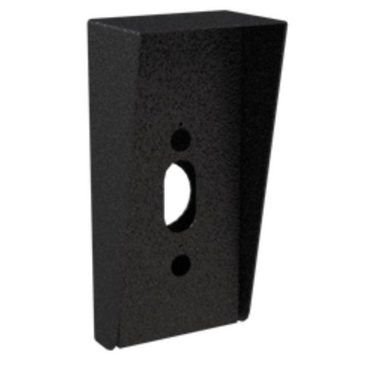 4" x 8.5" Steel Intercom Hood for Openpath Light (Powder-Coated Black) - 48HOO-OPEN-01-CRS