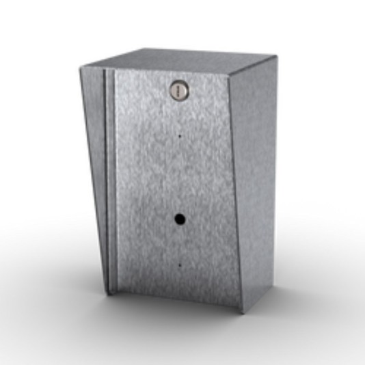 6" x 10" Stainless Steel Portrait Housing for AWID MM-6800 Proximity Card Reader (Brushed Stainless) - 610HOU-AWID-01-304