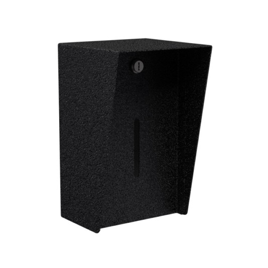 6" x 10" Steel Portrait for Viking Proximity Reader with Keypad (Powder-Coated Black) - 610HOU-VIKI-01-CRS