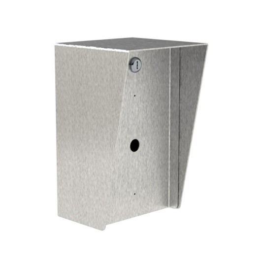 6" x 10" Stainless Steel Portrait Housing for Viking Keypad With Wiegand Output (Brushed Stainless) - 610HOU-VIKI-03-304 