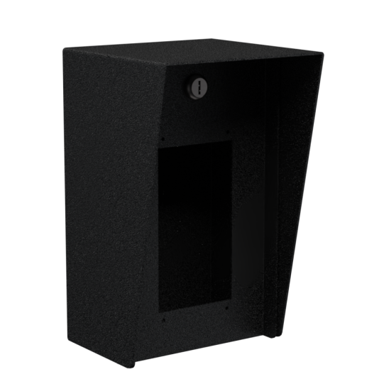 6" x 10" Milled Steel Housing for Zenitel IP Vandal Resistant Substation - 610HOU-ZENI-01-CRS