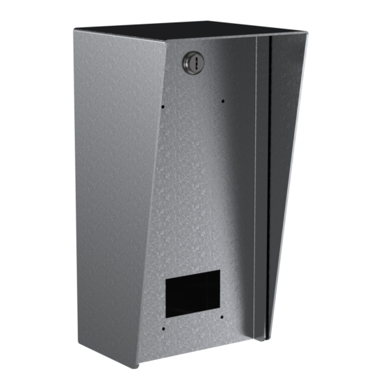 6" x 12" Stainless Steel Housing for Commend ID 5 Surface - 612HOU-COMM-01-304