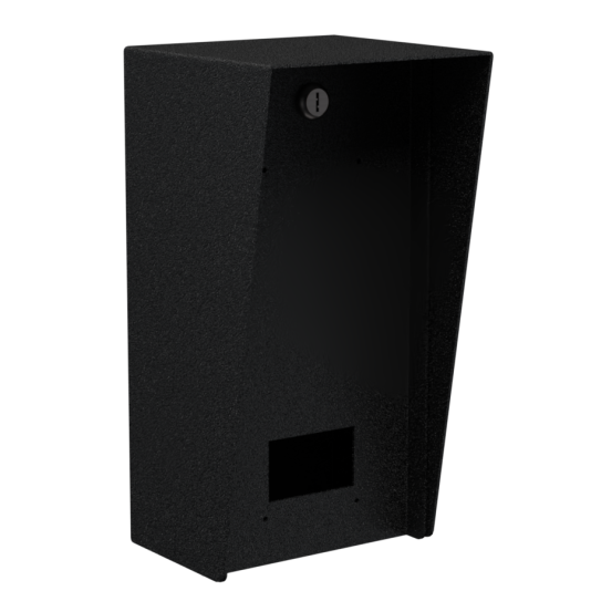 6" x 12" Milled Steel Housing for Commend ID 5 Surface - 612HOU-COMM-01-CRS