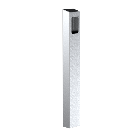 47" Stainless Pedestal - Aiphone JV-DVF door station. - 64TOW-AIPH-21-304