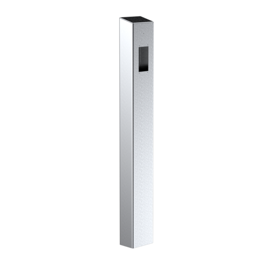 47" Stainless Pedestal - Akuvox X912 Surface Mount Video Intercom. - 64TOW-AKUV-02-304