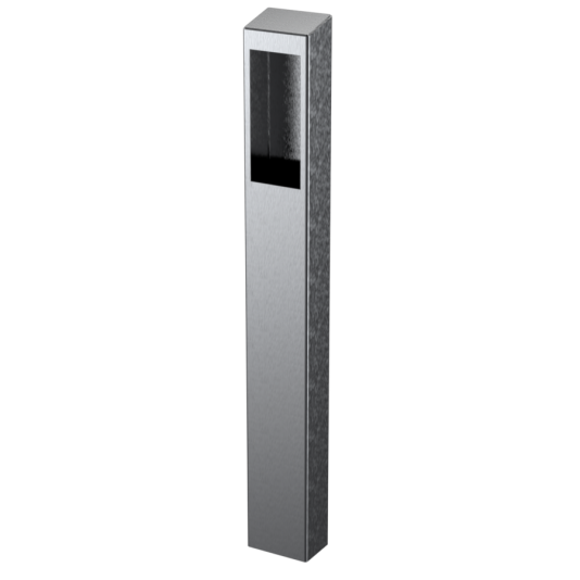 47" Stainless Steel Tower for AXIS A8207-VE-MK2 Recess Mount (Brushed Stainless) - 64TOW-AXIS-05-304 (Default)
