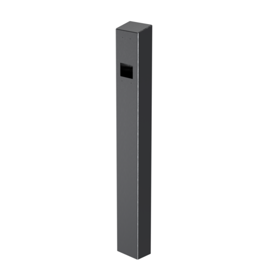 47" Stainless Steel Tower for AXIS A8207-VE-MK2 Surface Mount (Brushed Stainless) - 64TOW-AXIS-06-304 (Default)