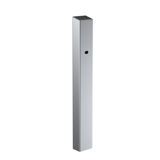 47" Stainless Steel Tapered Top Pedestal Tower for Paxton Surface Mount Entry Panels (Brushed Stainless) - 64TOW-PAXT-02-304 (Default)