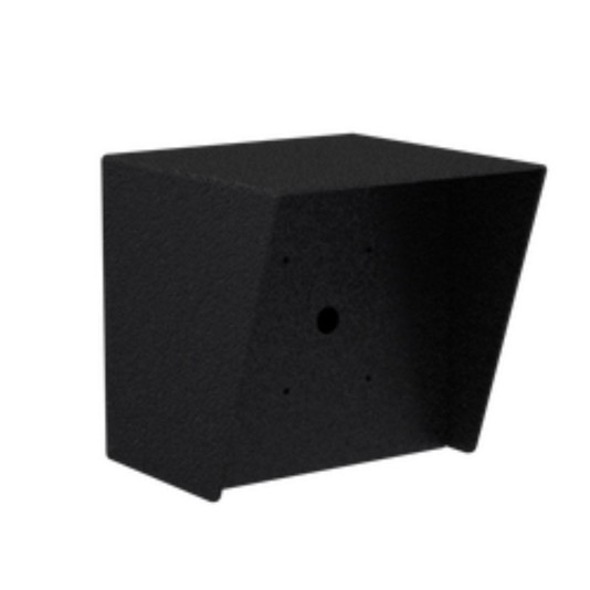 6" x 6" Steel Square Housing for Paxton 010-254-US(Powder-Coated Black) - 66HOU-PAXT-02-CRS