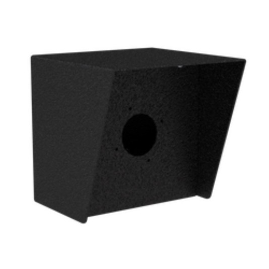 6" x 6" Steel Square Housing for Paxton Proximity Reader (Powder-Coated Black) - 66HOU-PAXT-05-CRS