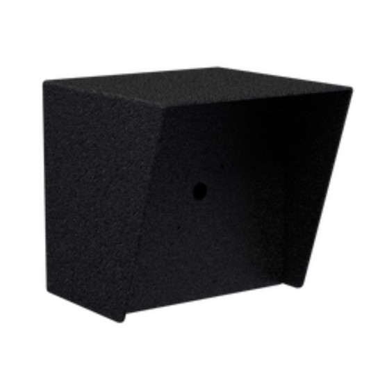 6" x 6" Steel Square Housing for Paxton 356-310-US (Powder-Coated Black) - 66HOU-PAXT-06-CRS