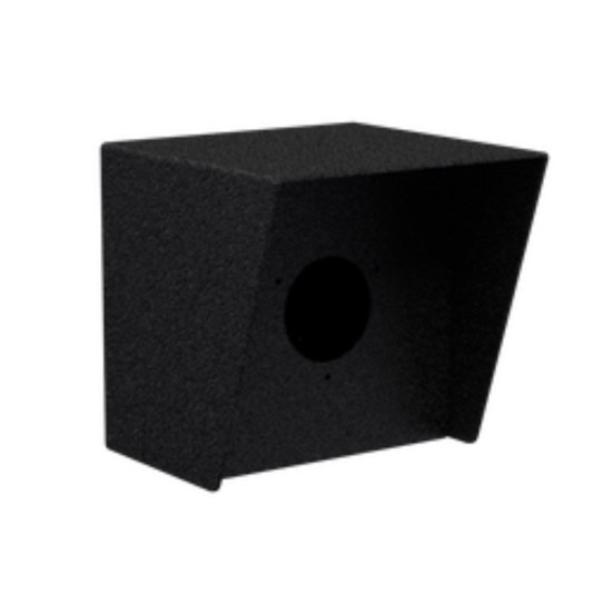6" x 6" Steel Square Housing for Paxton Proximity Marine Readers (Powder-Coated Black) - 66HOU-PAXT-10-CRS