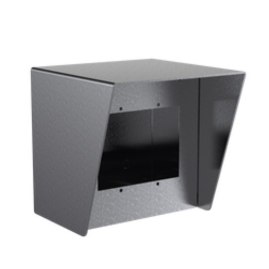 6" x 6" Stainless Steel Housing for Zenitel MIS-1, TMIV-1+ Intercoms (Brushed Stainless) - 66HOU-ZENI-01-304
