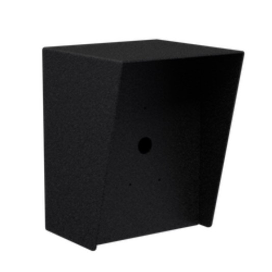 6" x 8" Steel Square Housing for Paxton P50 and K50 Readers (Powder-Coated Black) - 68HOU-PAXT-01-CRS