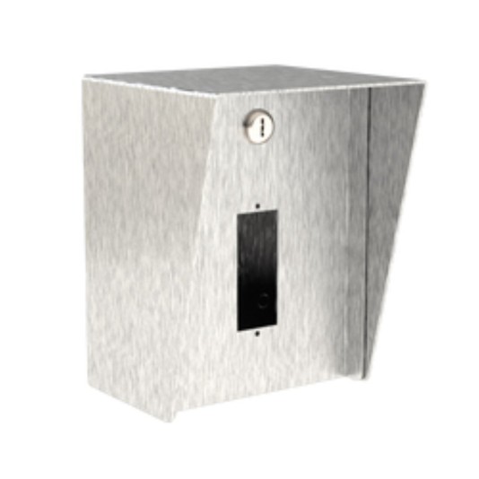 6x8 Stainless Housing - Single Gang Mullion Cutout