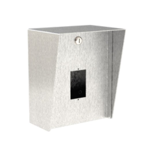 8" x 10" Stainless Steel Portrait Housing for Aiphone LEM-1DL Call Master Station (Brushed Stainless) -810HOU-AIP-01-304