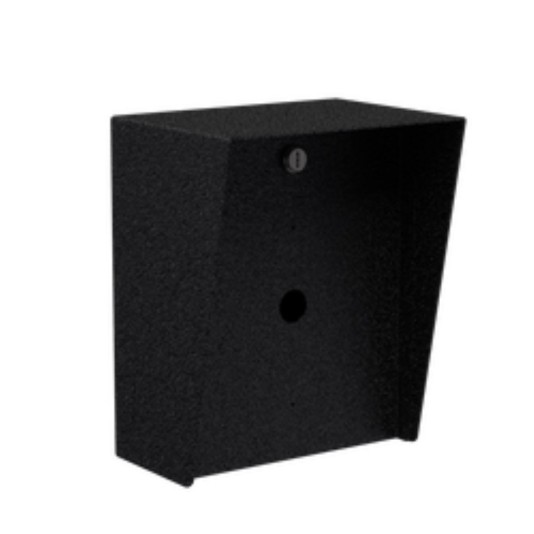 8" x 10" Steel Portrait Housing for Farpointe P-620-H-A (Powder-Coated Black) - 810HOU-FARP-01-CRS