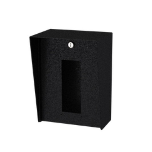 8" x 11" Steel Housing for AXIS A8105-E Flush Mount (Powder-Coated Black) - 811HOU-AXIS-04-CRS