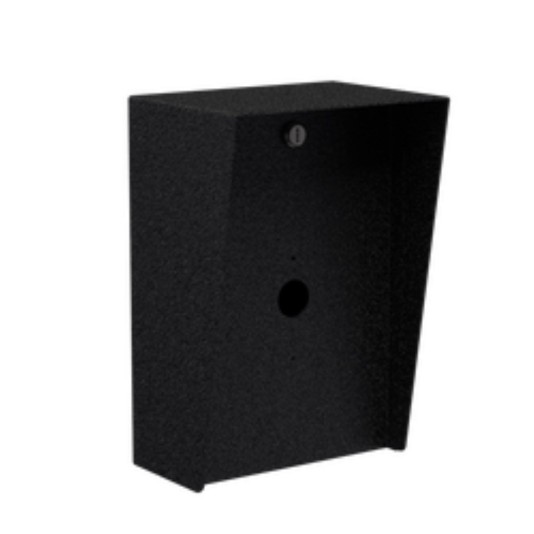 8" x 12" Steel Portrait Housing for Farpointe P-710-H-A (Powder-Coated Black) - 812HOU-FARP-01-CRS