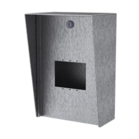 8" x 12" Stainless Steel Square Housing for VOIP Emergency Phone (Brushed Stainless) -812HOU-VIKI-01-304