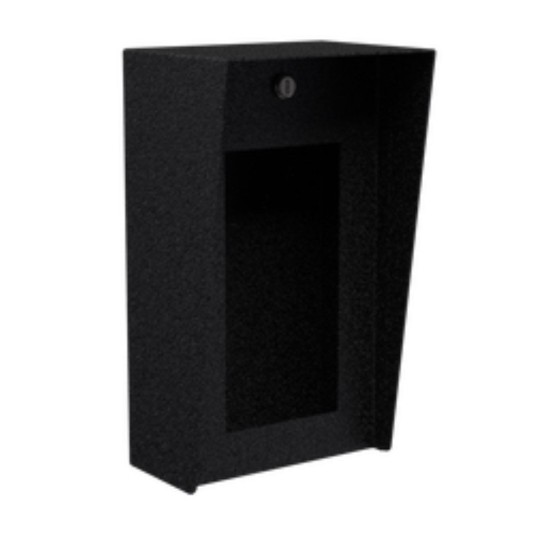 8" x 14" Heavy Duty Steel Portrait Housing for 2N-Safety and 2N-Force (Powder-Coated Black) - 814HOU-2N IP-01-CRS