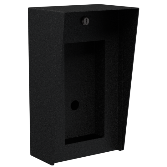 8" x 14" Portrait Steel Housing for Black for fits Alocity AI-1000 Intercom. - 814HOU-ALCY-01-CRS