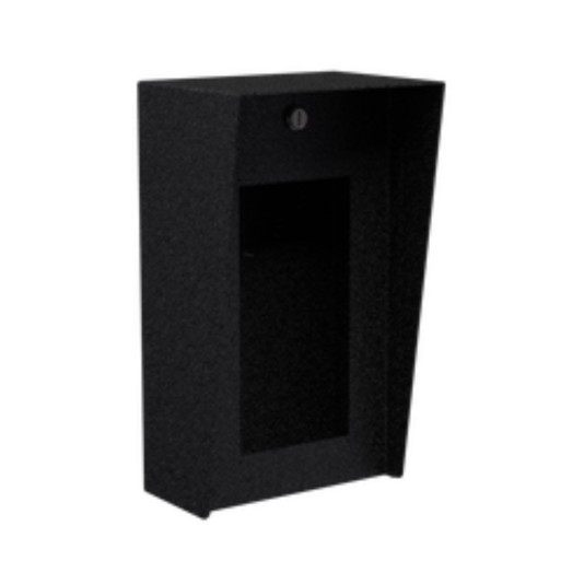 8" x 14" Steel Portrait Housing for Viking 12 Button VOIP Entry Phone (Powder-Coated Black) - 814HOU-VIKI-01-CRS