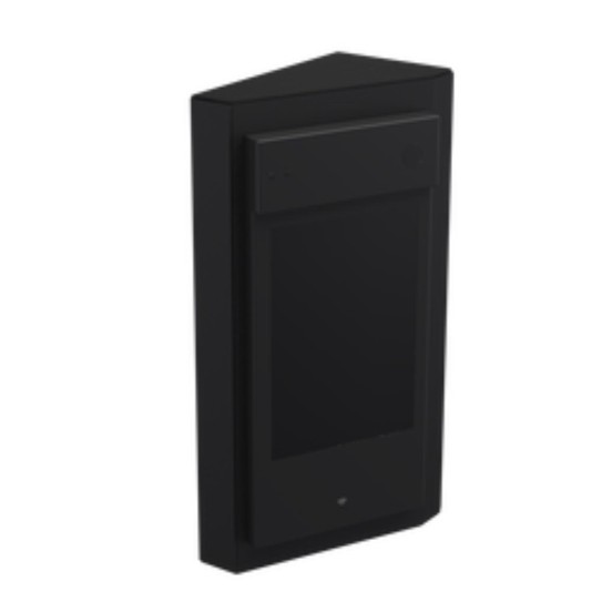 8" x 16" Steel Portrait 25-Degree Wedge Housing for 2N-IP Flush Mounts (Powder-Coated Black) - 816HOU-PRO-001-CRS