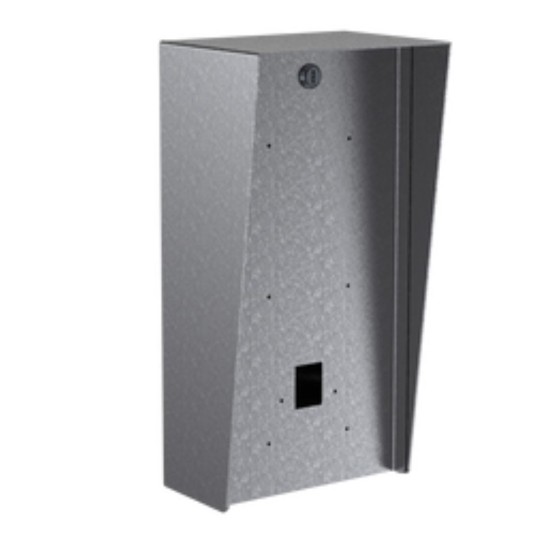 8" x 16" Stainless Steel Portrait Housing for Swiftlane Swiftreader X Surface Mount (Brushed Stainless) - 816HOU-SWIF-01-304