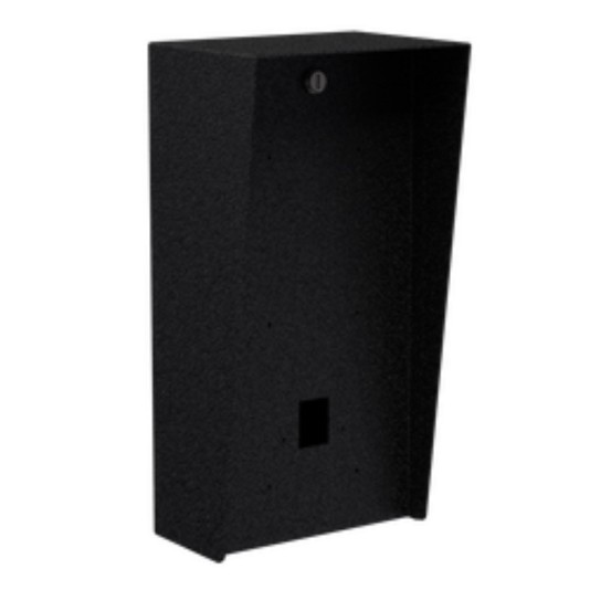 8" x 16" Steel Portrait Housing for Swiftlane Swiftreader X Surface Mount (Powder-Coated Black) - 816HOU-SWIF-01-CRS