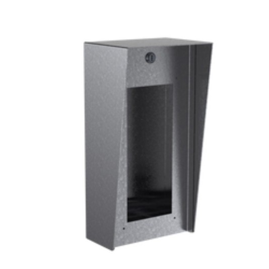 8" x 16" Stainless Steel Housing for Zenitel TFIX, TFIE, EAPII, EAPFX Intercoms (Brushed Stainless) - 816HOU-ZENI-01-304