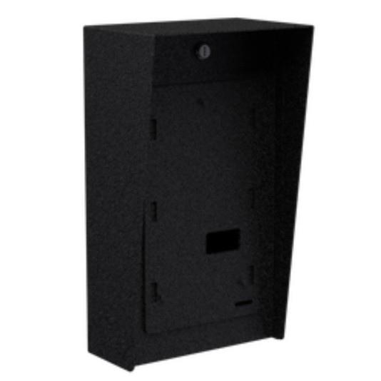 9" x 16" Steel Portrait Housing for ButterflyMX 7" Recessed Video Intercom (Powder-Coated Black) - 916HOU-BUT-01-CRS