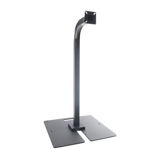 Portable Movable Professional Keypad Gooseneck Stand Kit (42" Car Height) (Black)