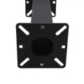 12" Black Steel Pedestal Extension Arm Adaptor 12-EXT-2