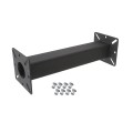 12" Black Steel Pedestal Extension Arm Adaptor 12-EXT-2