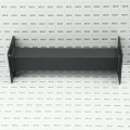 12" Black Steel Pedestal Extension Arm Adaptor 12-EXT-2
