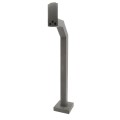 48" Steel Gooseneck Pedestal for 2N IP force and Safety (Powder-Coated Black) - 22PE1-2N IP-01-CRS (Pedestal)