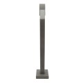 48" Steel Gooseneck Pedestal for 2N IP force and Safety (Powder-Coated Black) - 22PE1-2N IP-01-CRS (Pedestal)