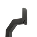 48" Steel Gooseneck Pedestal for 2N IP force and Safety (Powder-Coated Black) - 22PE1-2N IP-01-CRS (Pedestal)