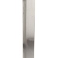 42" Stainless Steel Architectural Gooseneck Pedestal (Pad Mount) 42-3-12-SS