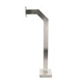 42" Stainless Steel Architectural Gooseneck Pedestal (Pad Mount) 42-3-12-SS
