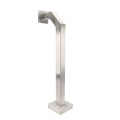 42" Stainless Steel Architectural Gooseneck Pedestal (Pad Mount) 42-3-12-SS