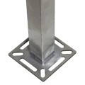 45" Stainless Steel Pedestal (Pad Mount) ButterflyMX 7" Surface Mount 33PED-BUT-002-304
